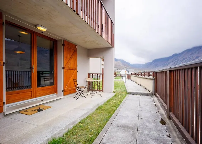 : Cosy Pour 4 Pers. Avec Terrasse Et Local A Velos - Fr-1-695-23 아파트 *